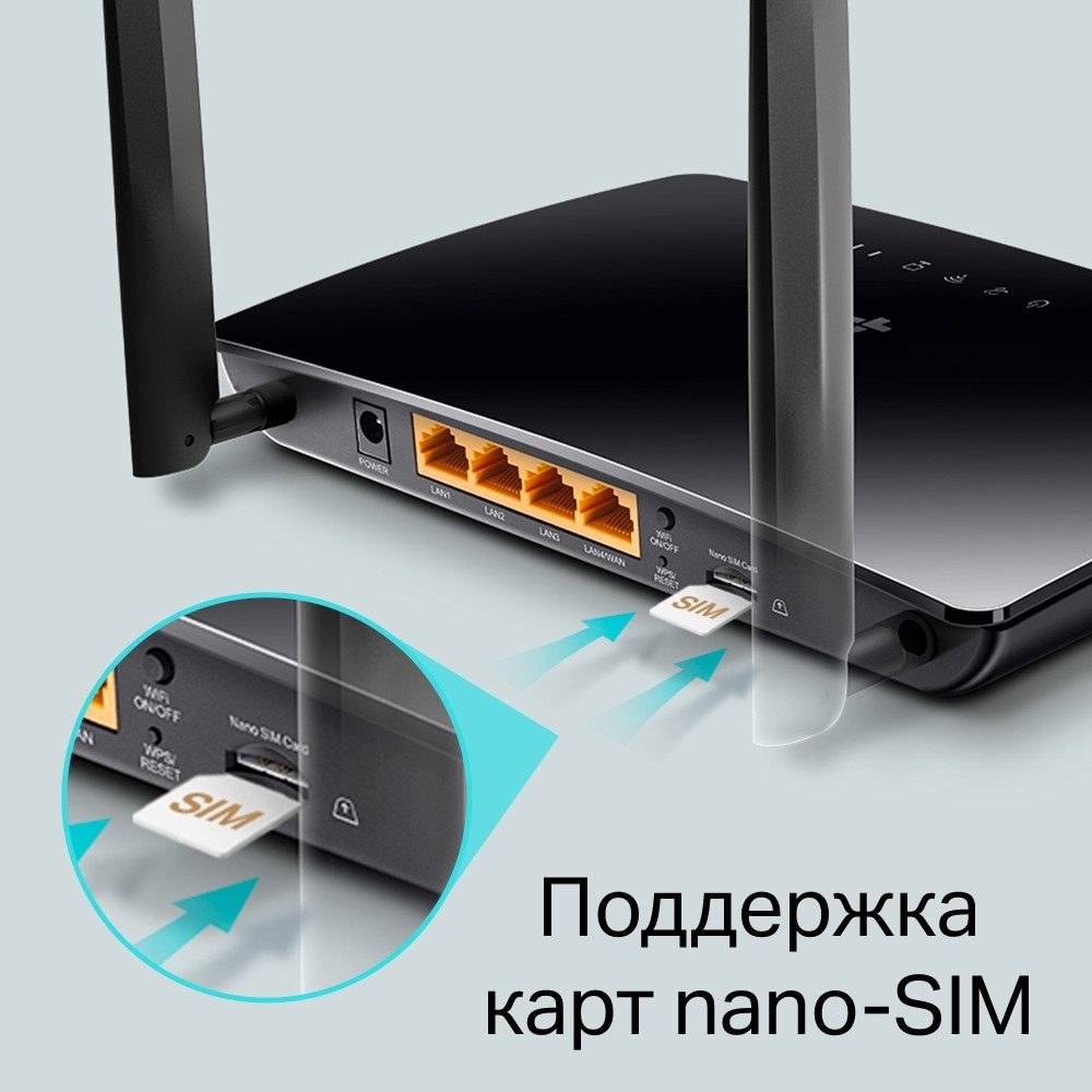 4G Wi-Fi роутер TP-Link TL-MR150 V2.20 - фото 4 - id-p196888571