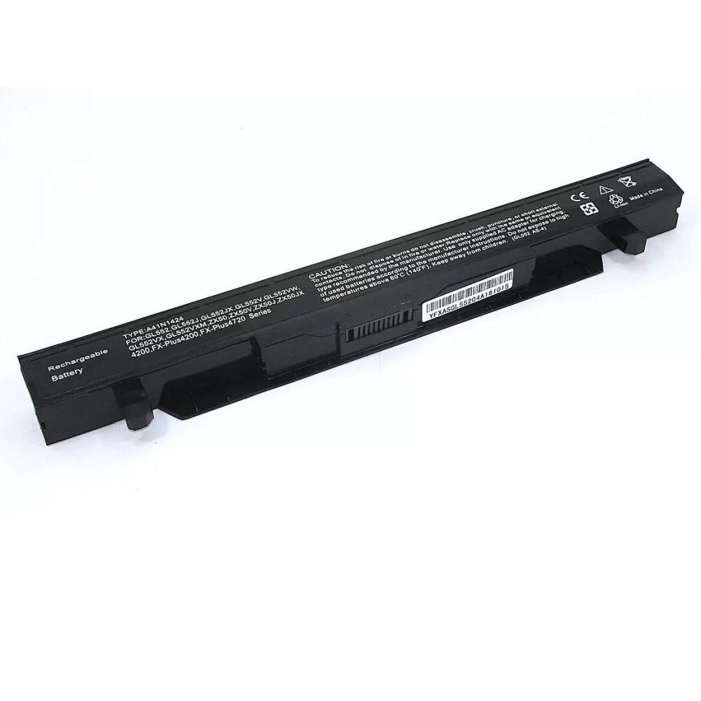 Аккумулятор (батарея) для ноутбука Asus GL552VW (A41N1424), 15В, 2600мАч, черный (OEM)