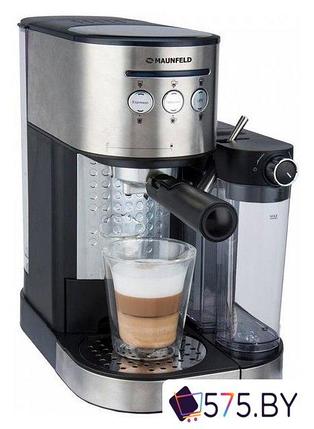 Рожковая помповая кофеварка MAUNFELD MF-720S Pro, фото 2