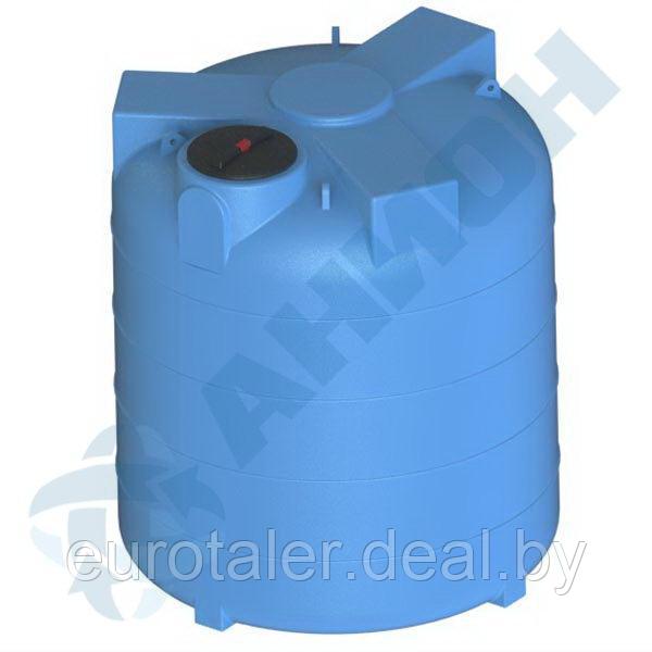 Емкость цилиндрическая вертикальная 5100 литров с дыхательным клапаном для жидкостей с плотностью до 1 г/см3