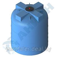 Емкость цилиндрическая вертикальная 6100 литров с дыхательным клапаном Анион, фото 2