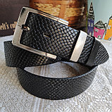 АКЦИЯ! Кожаный ремень 4см Ремарт с рисунками, фото 10