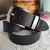 АКЦИЯ! Кожаный ремень 4см Ремарт с рисунками, фото 9