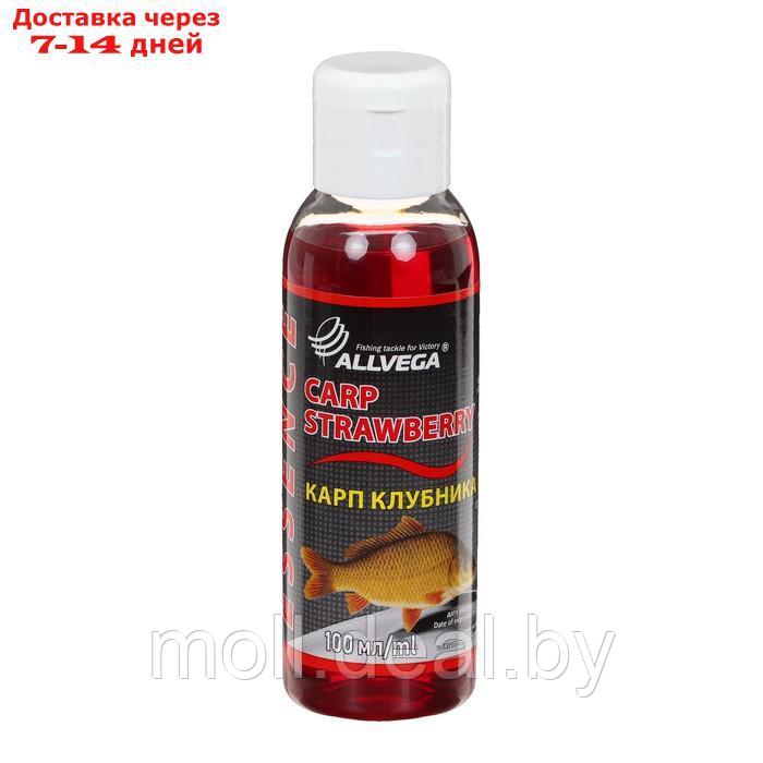 Ароматизатор-концентрат жидкий ALLVEGA "Essence Carp Strawberry" 100 мл (КАРП КЛУБНИКА) - фото 1 - id-p196845891