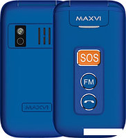 Мобильный телефон Maxvi E5 (синий)