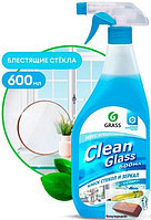 Средство для мытья окон и стекла Clean Glass Голубая лагуна, 600 мл., с триггером, арт.125247