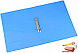 Папка на 2-х кольцах Deli, А4, 30 мм., 700 мкм., голубая, фото 3