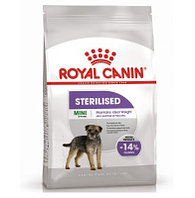 Корм ROYAL CANIN Mini Sterilised 3кг для взрослых стерилизованных собак мелких пород, склонных к избыточному