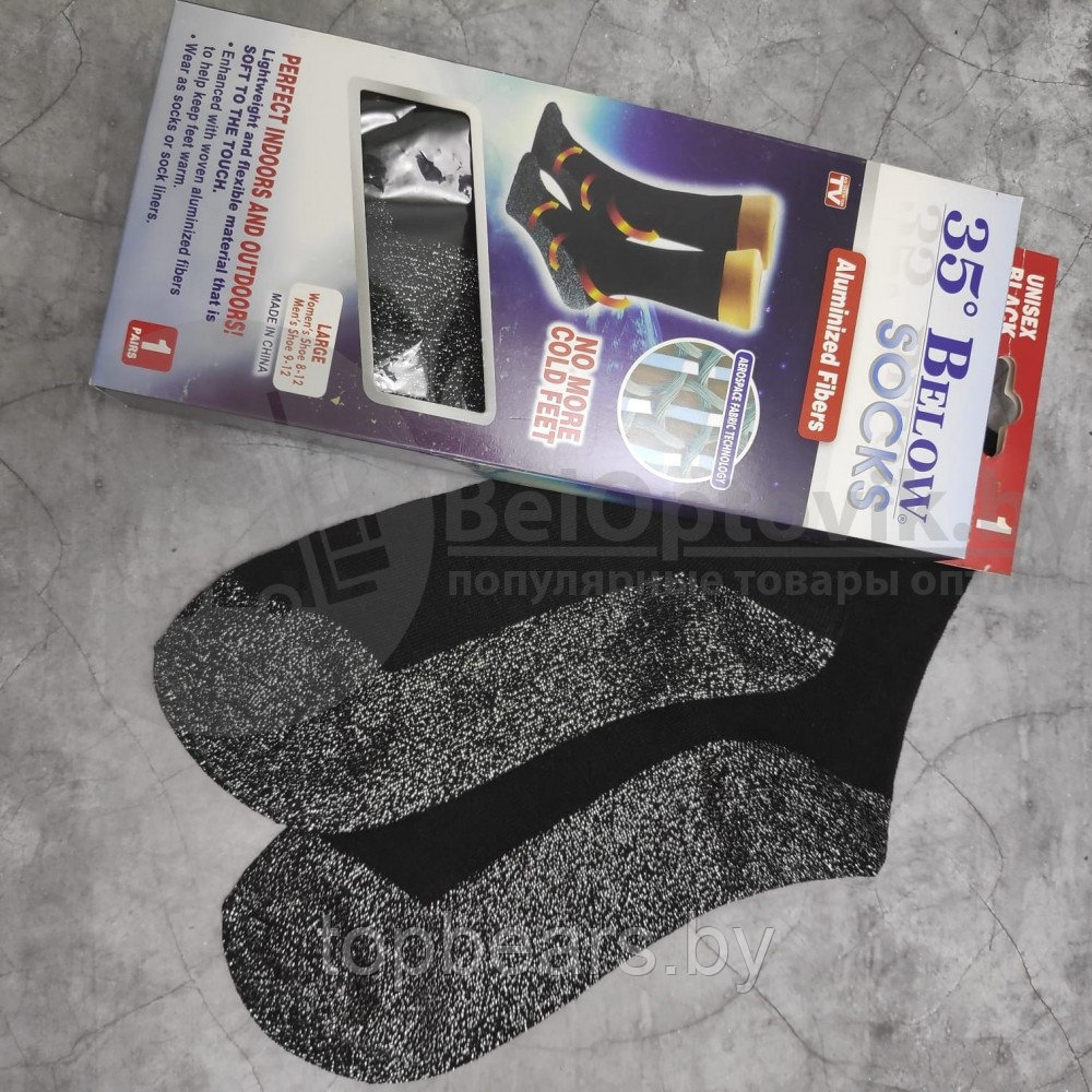 Термо - носки женские 35 Below Socks (содержат алюминиевые волокна). 37-41 р-р - фото 8 - id-p179744346