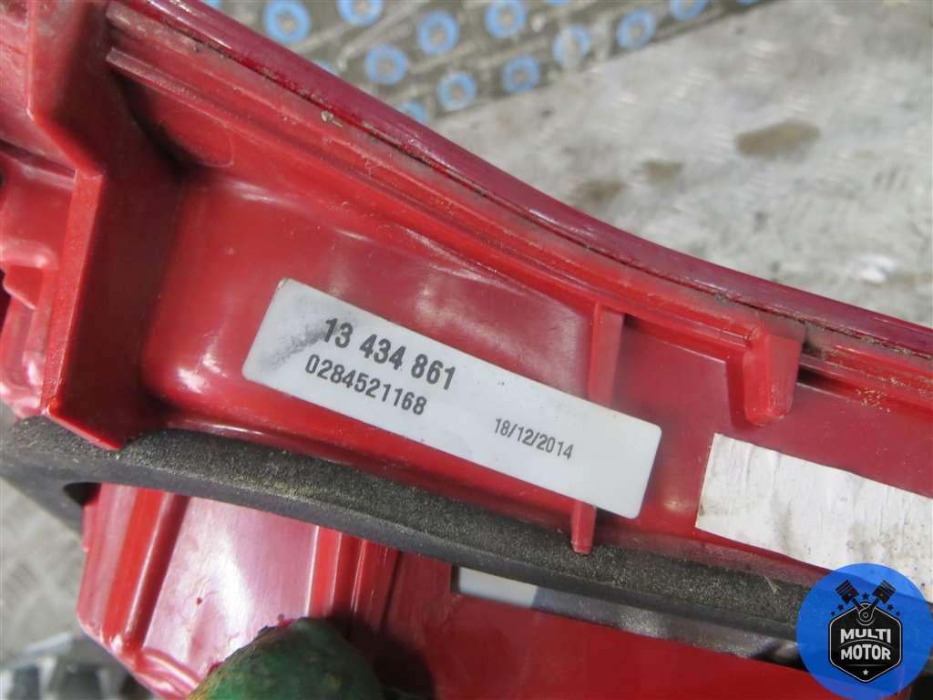 Фонарь крышки багажника левый OPEL MERIVA B (2010-2020) 1.4 i 2015 г. - фото 3 - id-p196917947