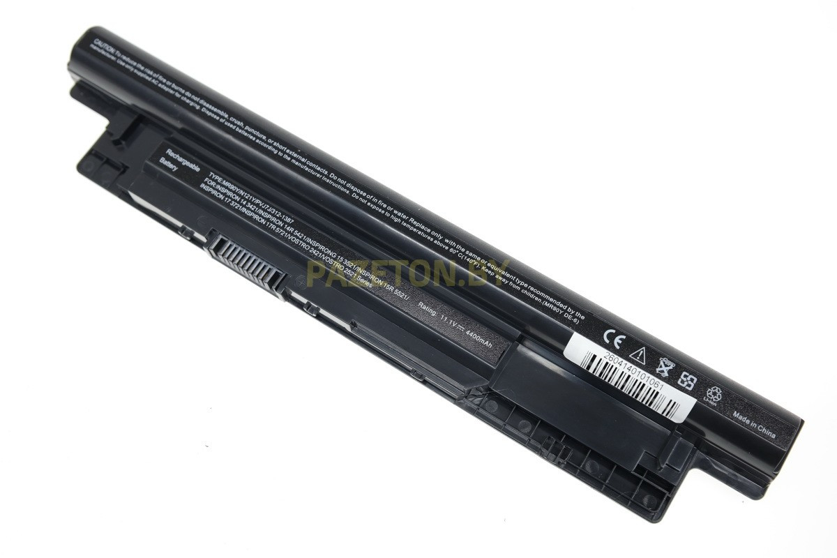 АКБ для ноутбука Dell N3537 N3721 N3721 N3737 li-ion 11,1v 4400mah черный, фото 1