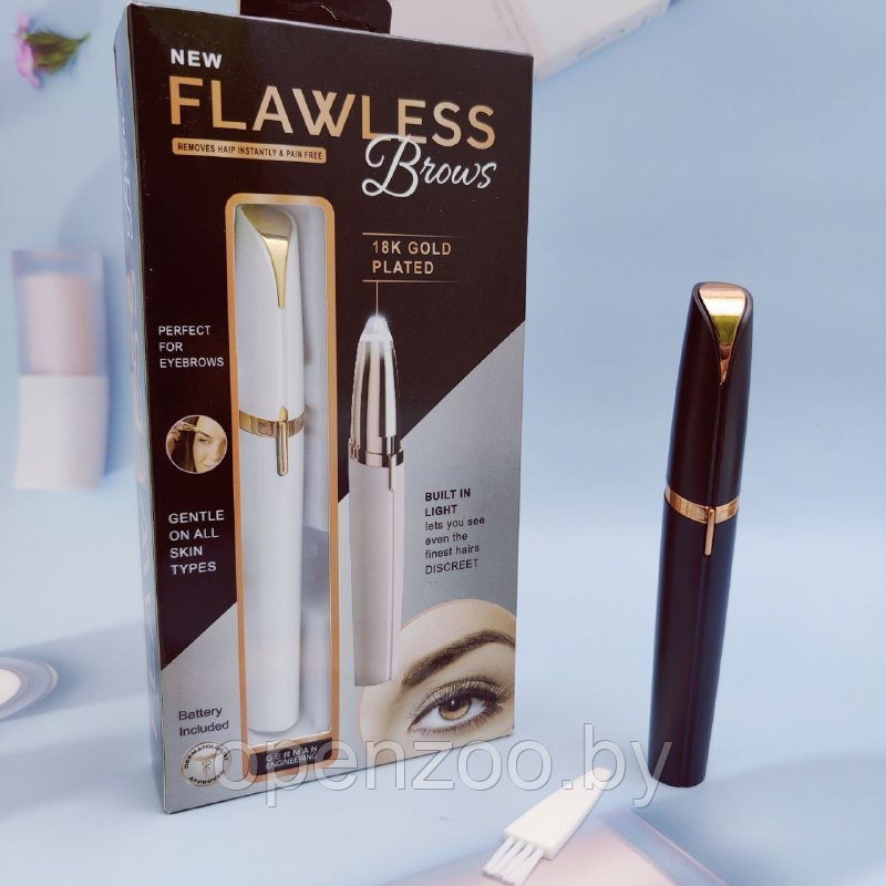 Ручка - триммер Эпилятор для бровей Electric Finishing Touch Flawless Brows Белый - фото 2 - id-p85668099