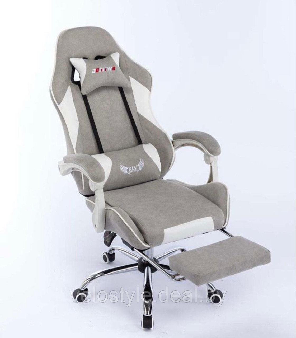 Кресло компьютерное с подставкой для ног - фото 2 - id-p196925043