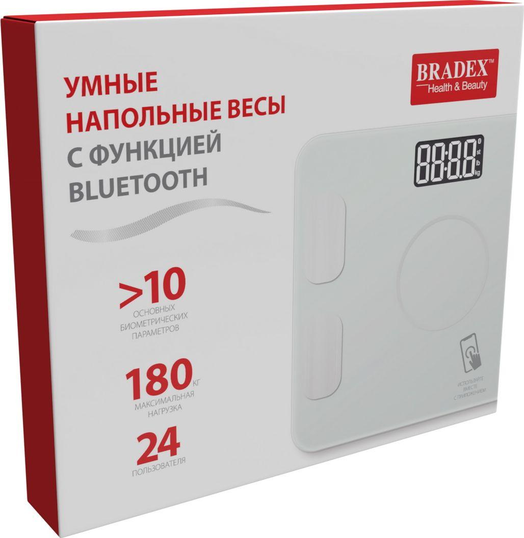 Умные напольные весы с функцией Bluetooth, белые (Bluetooth scales, white (SBS-35089B)) - фото 9 - id-p188047388