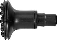 Массажер для тела, Массажный пистолет «COMPACT», 4 насадки (Massage gun brush motor, black/silver color), фото 5