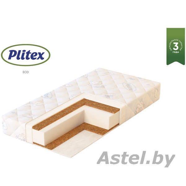 Детский матрас Plitex Eco Soft 119x60x12 (Плитекс Эко Софт 120х60) - фото 6 - id-p192257127