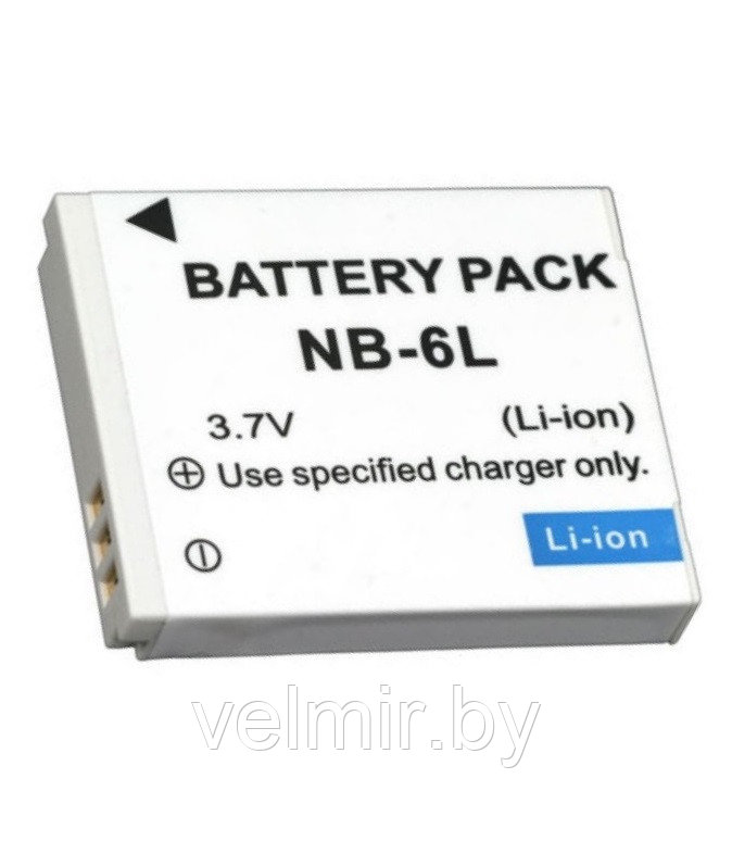 Аккумулятор Digital Power NB-6L 1600mAh для фотоаппарата Canon Digital IXUS 85, 95, 105, 200, 210, 300, 310 - фото 1 - id-p99282825