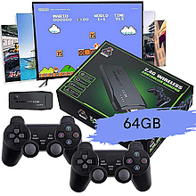 Игровая приставка 64 ГБ + 2 джойстика Game Stick Lite