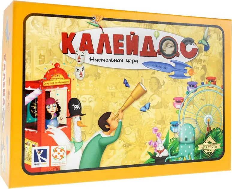 Настольная игра "Калейдос" Стиль Жизни - фото 1 - id-p196938619