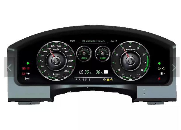 Цифровая панель LCD Android Toyota Land Cruiser 200 10.2015+ (12.3" экран)