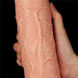 Большой фаллос на присоске Lovetoy Realistic Long Dildo 28 см, фото 9