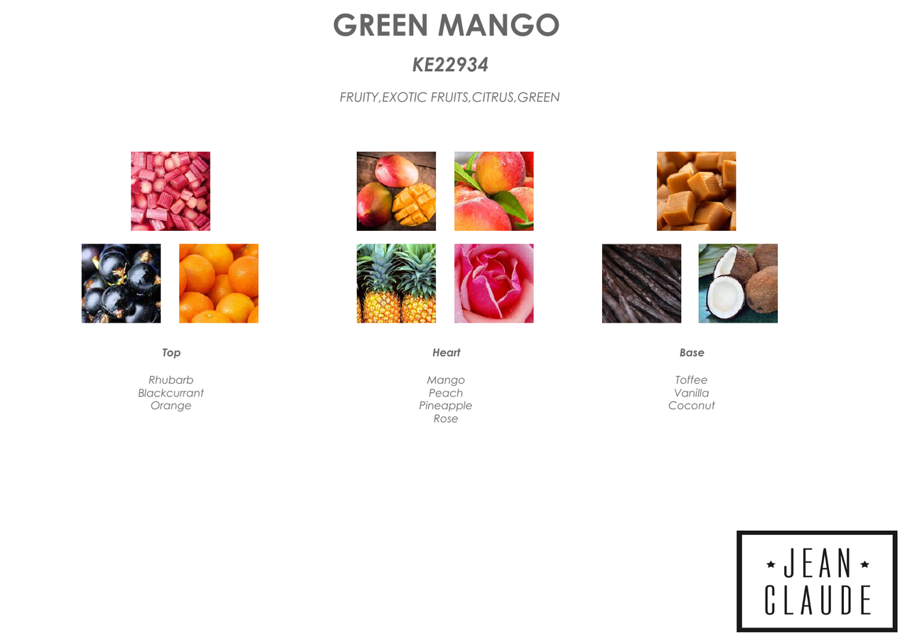 Отдушка КЕМА Зелёный манго 10гр (по мотивам Jean Niel) - фото 1 - id-p194376892
