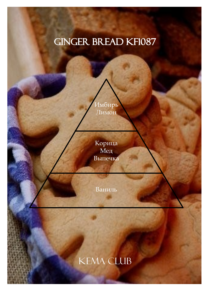 Отдушка КЕМА Имбирный пряник 100гр