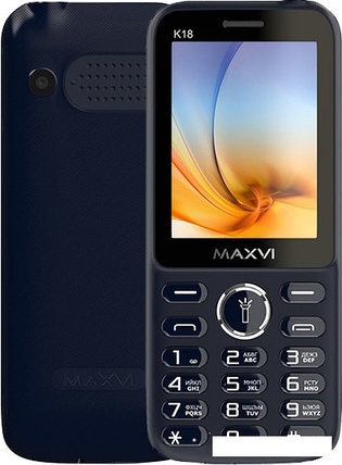 Мобильный телефон Maxvi K18 (синий), фото 2