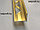 Профиль для плитки 10 мм,c ножкой цвет  золото глянец 270 см, фото 6