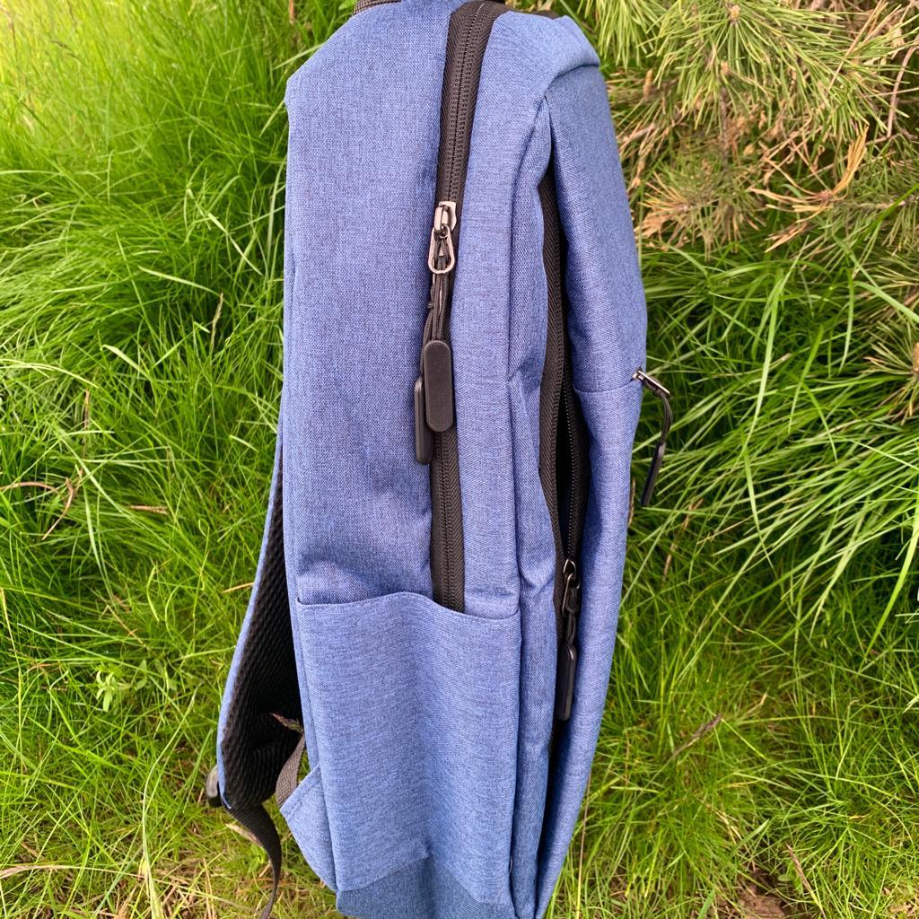Городской рюкзак Lifestyle с USB и отделением для ноутбука до 17.72" Серый - фото 9 - id-p196949317