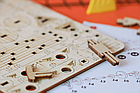Миниатюрный деревянный конструктор Uniwood "Платформа" Сборка без клея, 32 детали, фото 3