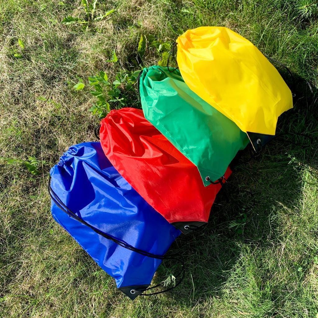 Рюкзак - мешок Tip для спортивной и сменной обуви / Компактный, сверхлегкий, усиленный Зеленый - фото 7 - id-p196948568