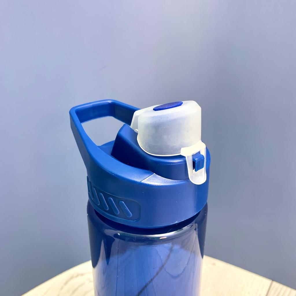 Спортивная бутылка для воды Sprint, 650 мл Синяя - фото 5 - id-p196948600