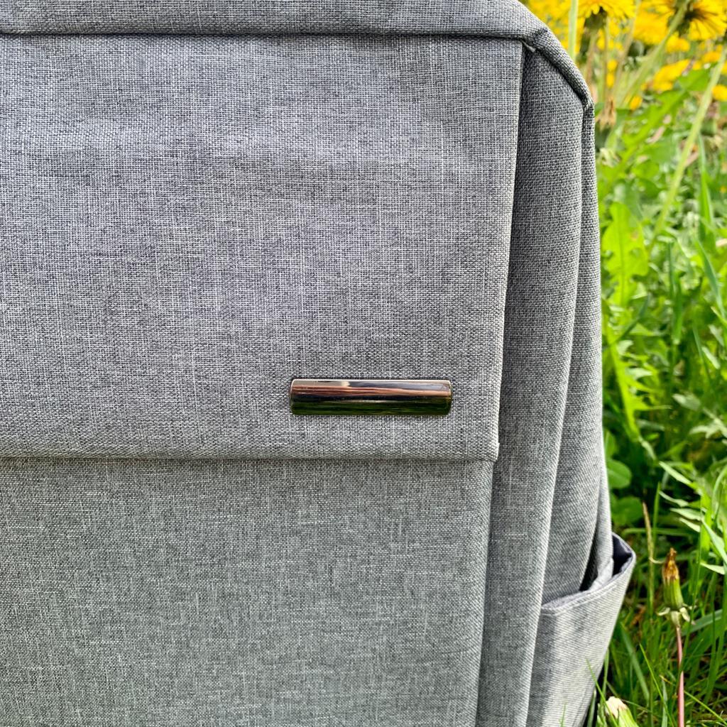 Городской рюкзак Кембридж с USB и отделением для ноутбука до 14.5". Серый - фото 6 - id-p196948625