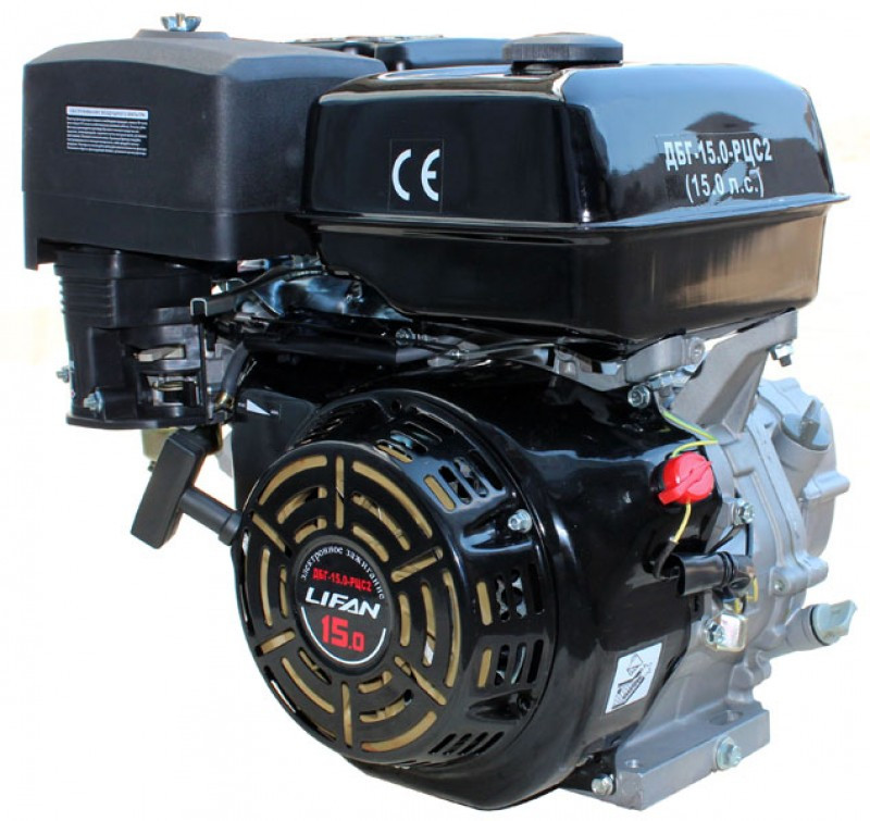 Двигатель бензиновый Lifan 190 FD/ДБГ - 15.0Э - фото 1 - id-p196941007