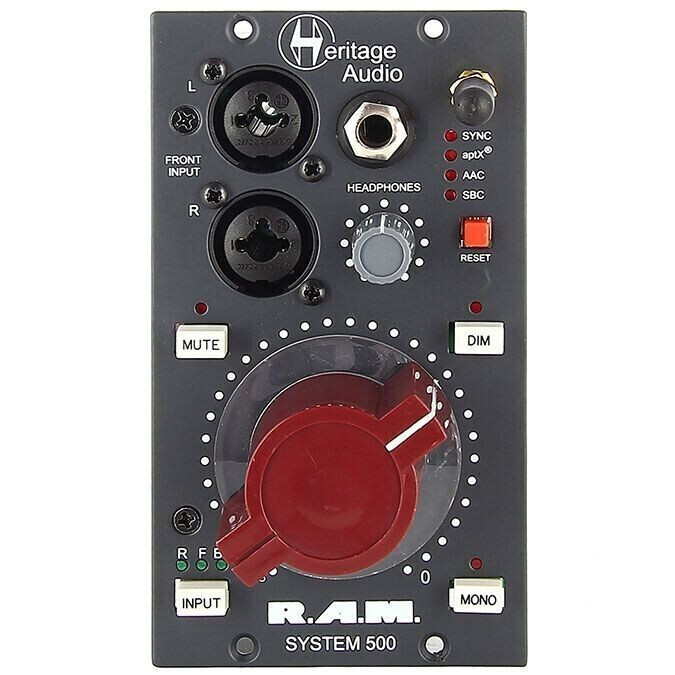 Контроллер студийных мониторов Heritage Audio RAM 500 - фото 1 - id-p196953366