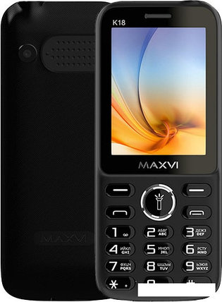 Мобильный телефон Maxvi K18 (черный), фото 2