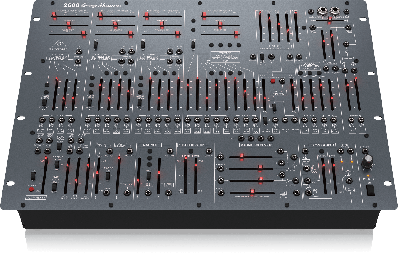 Аналоговый синтезатор Behringer 2600 Gray Marvin - фото 2 - id-p196953630