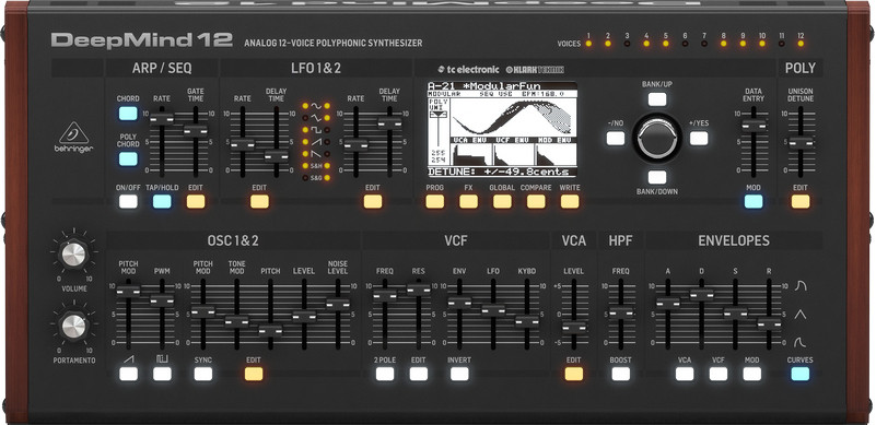 Аналоговый синтезатор Behringer DeepMind 12D - фото 1 - id-p196953649