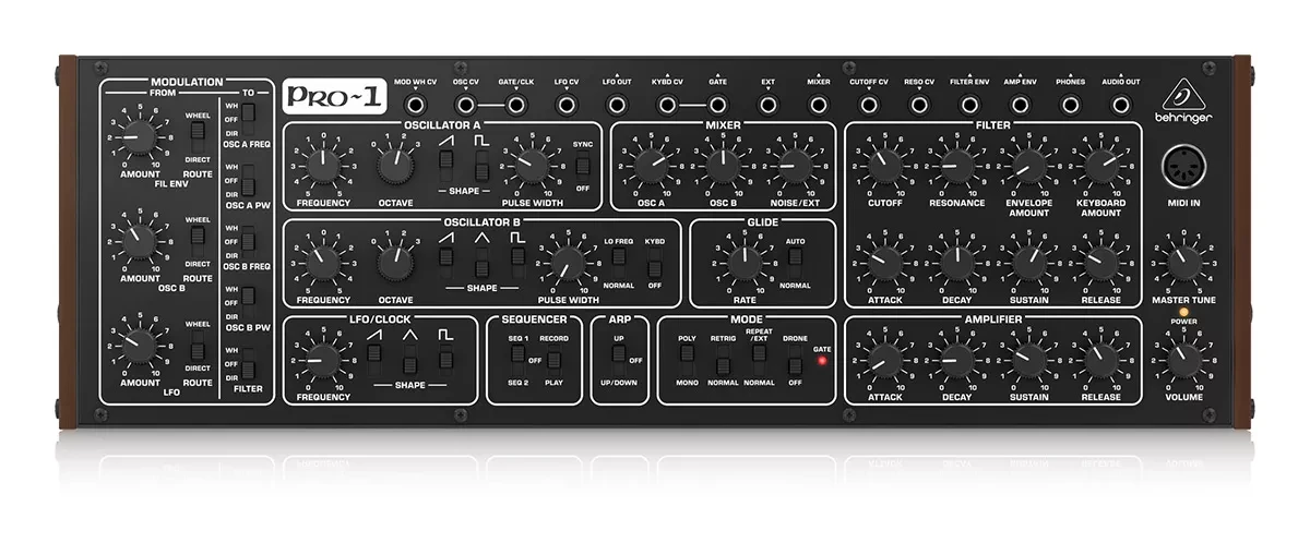 Аналоговый синтезатор Behringer PRO-1 - фото 1 - id-p196953678