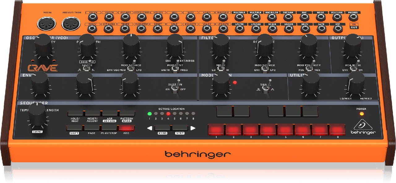 Аналоговый синтезатор Behringer Crave - фото 2 - id-p196953715