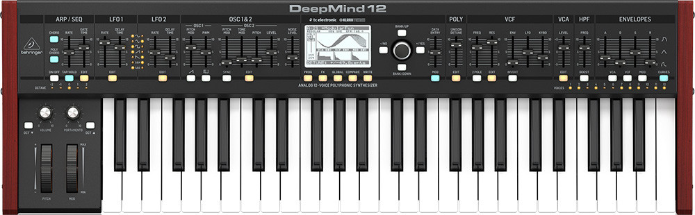 Аналоговый синтезатор Behringer Deepmind 12