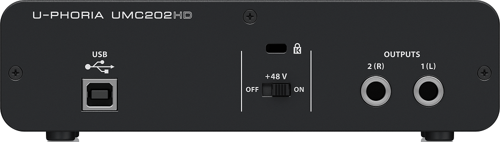 Аудиоинтерфейс Behringer UMC202HD - фото 3 - id-p196959130