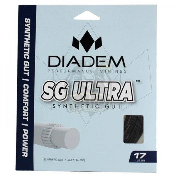 Струна теннисная Diadem SG Ultra Set 1.30/12.2 м (черный) (арт. S-SET-SYN-16-BLK) - фото 1 - id-p196960745