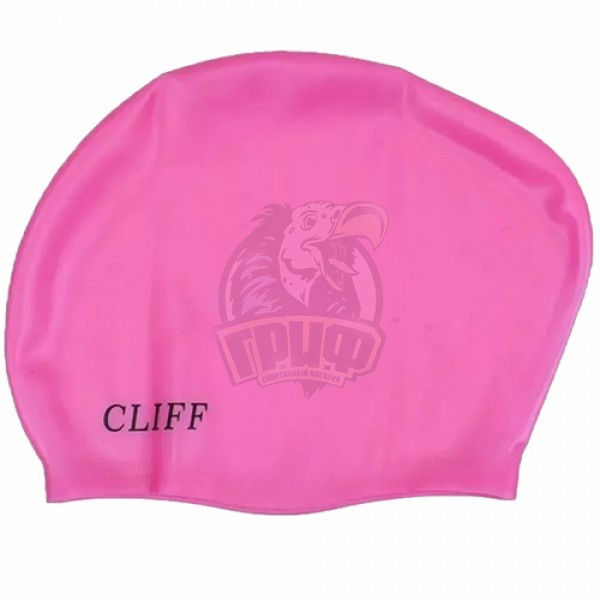 Шапочка для плавания для длинных волос Cliff (розовый) (арт. CS13/2-PI) - фото 1 - id-p196960758
