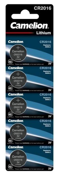 Батарейки Camelion CR2016 (1шт) - фото 1 - id-p196960811