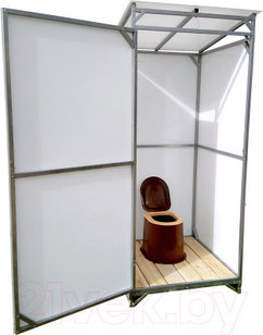 Дачный туалет ИМпласт 0.95x0.95м