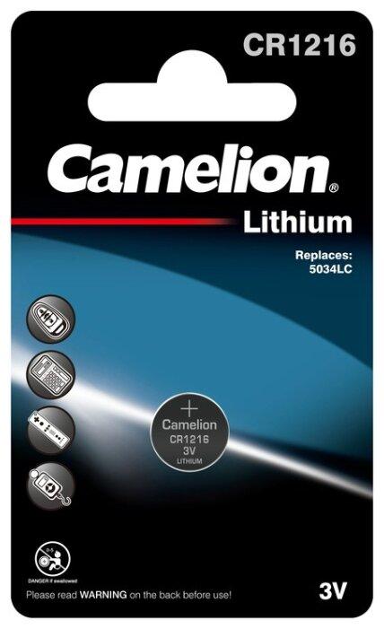 Батарейка Camelion CR1216 - фото 1 - id-p196960815