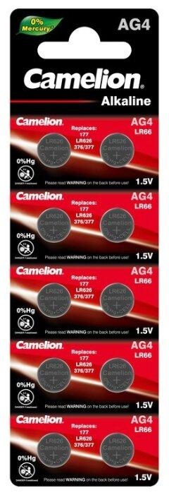 Батарейки Camelion AG4 (1шт) - фото 1 - id-p196960816