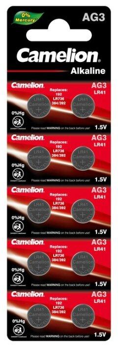 Батарейки Camelion AG3 (1шт) - фото 1 - id-p196960820